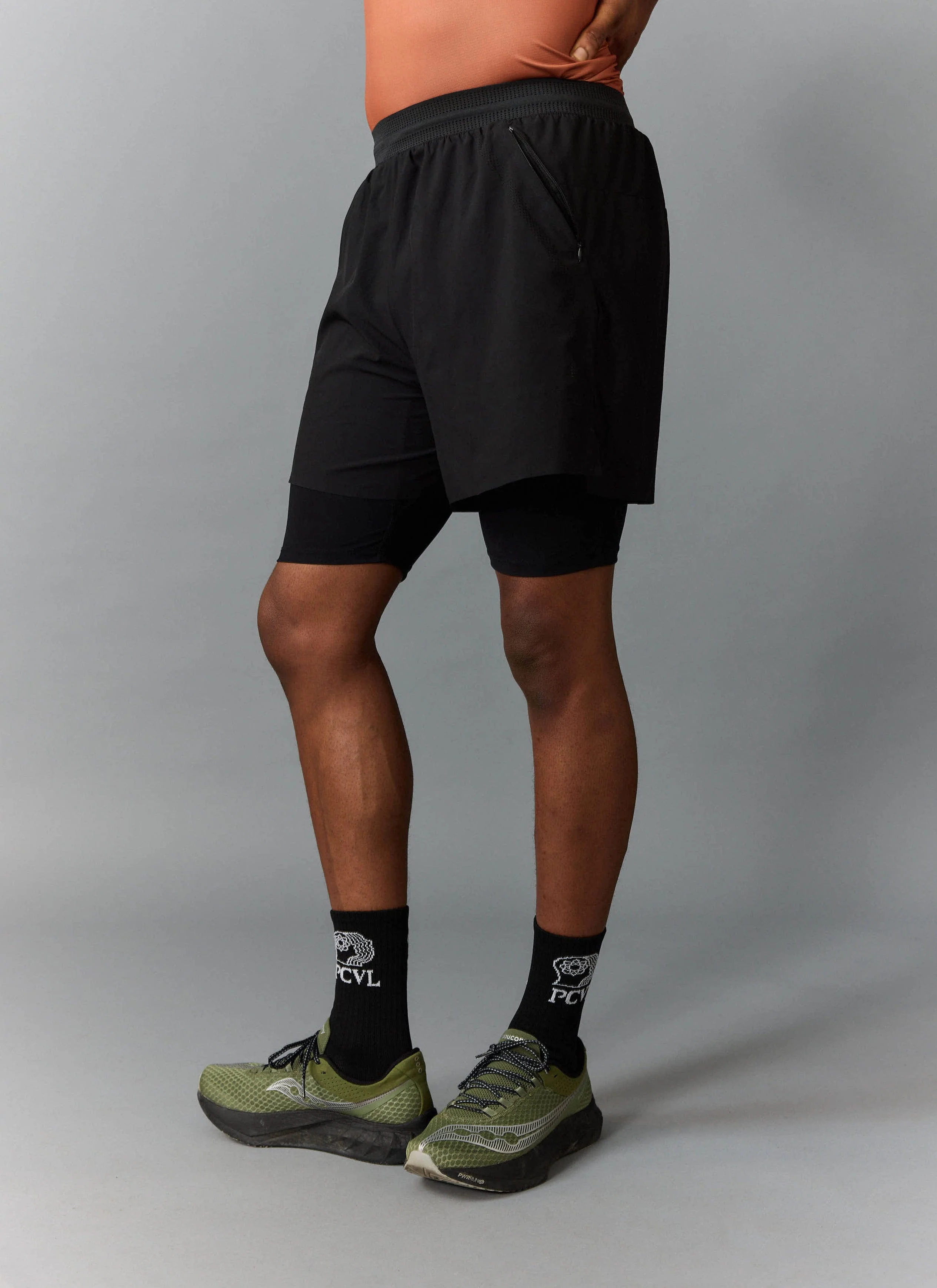 PCVL 2 in 1 Shorts | Black - Image 4