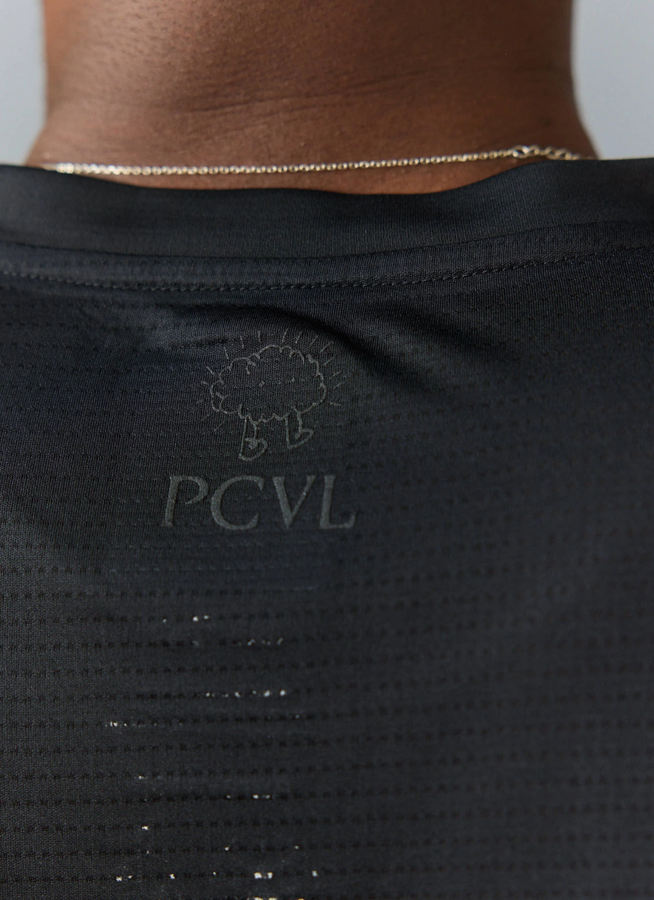 PCVL Printed Performance Top | Black - Image 9