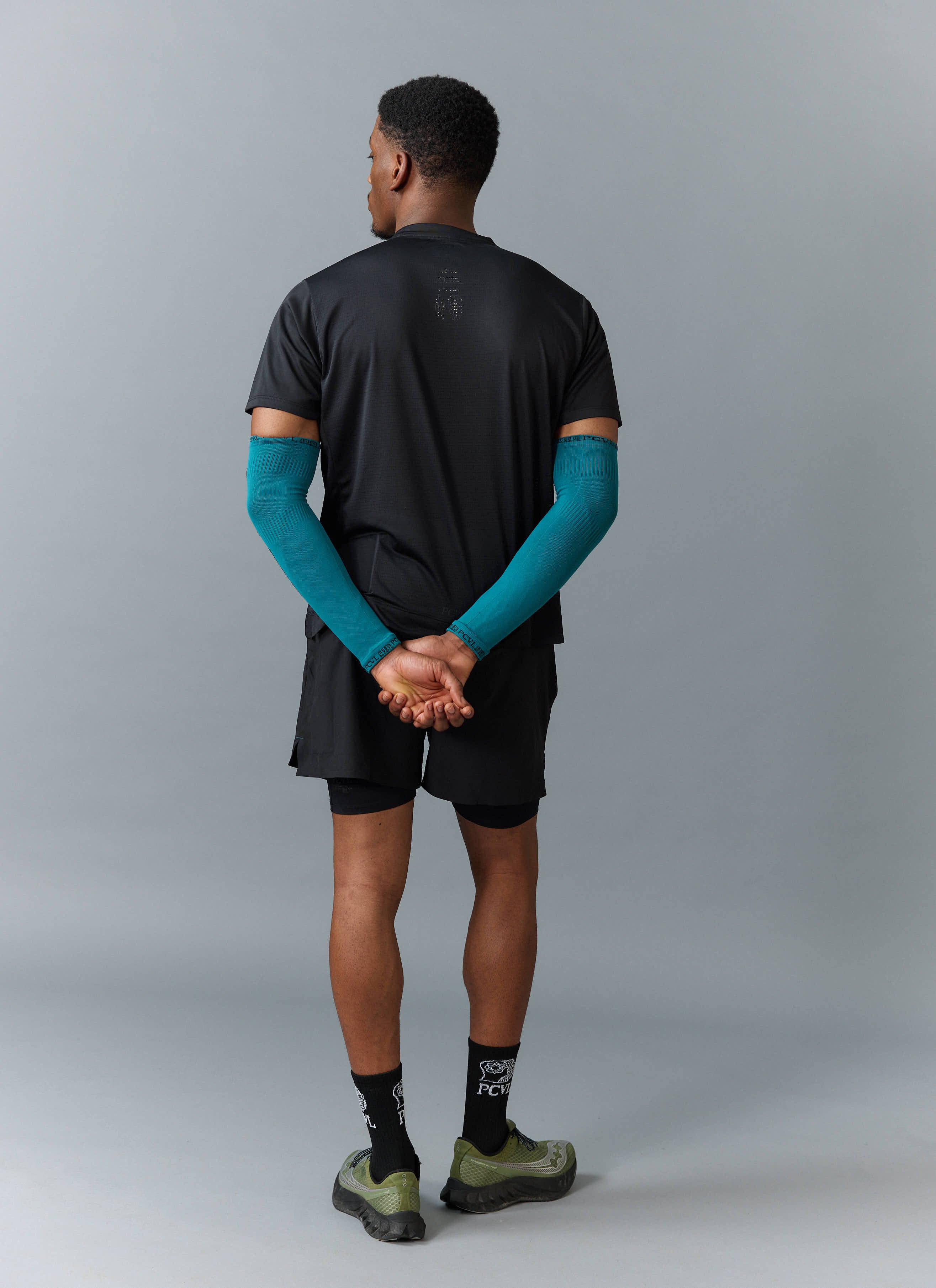 PCVL Graphic Printed Performance Top | Black - Image 5