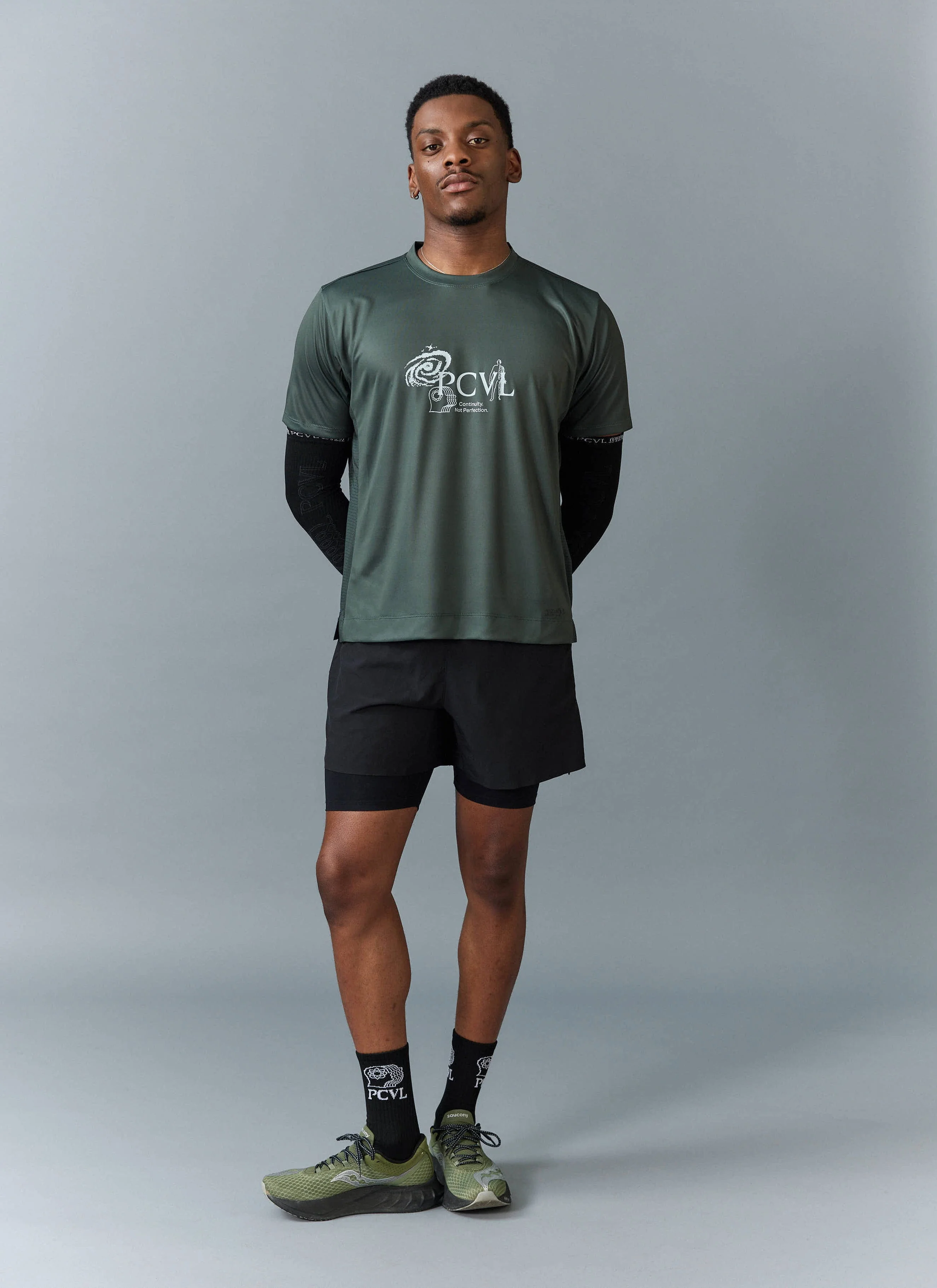 PCVL Graphic Printed Performance Top | Forest - Image 2