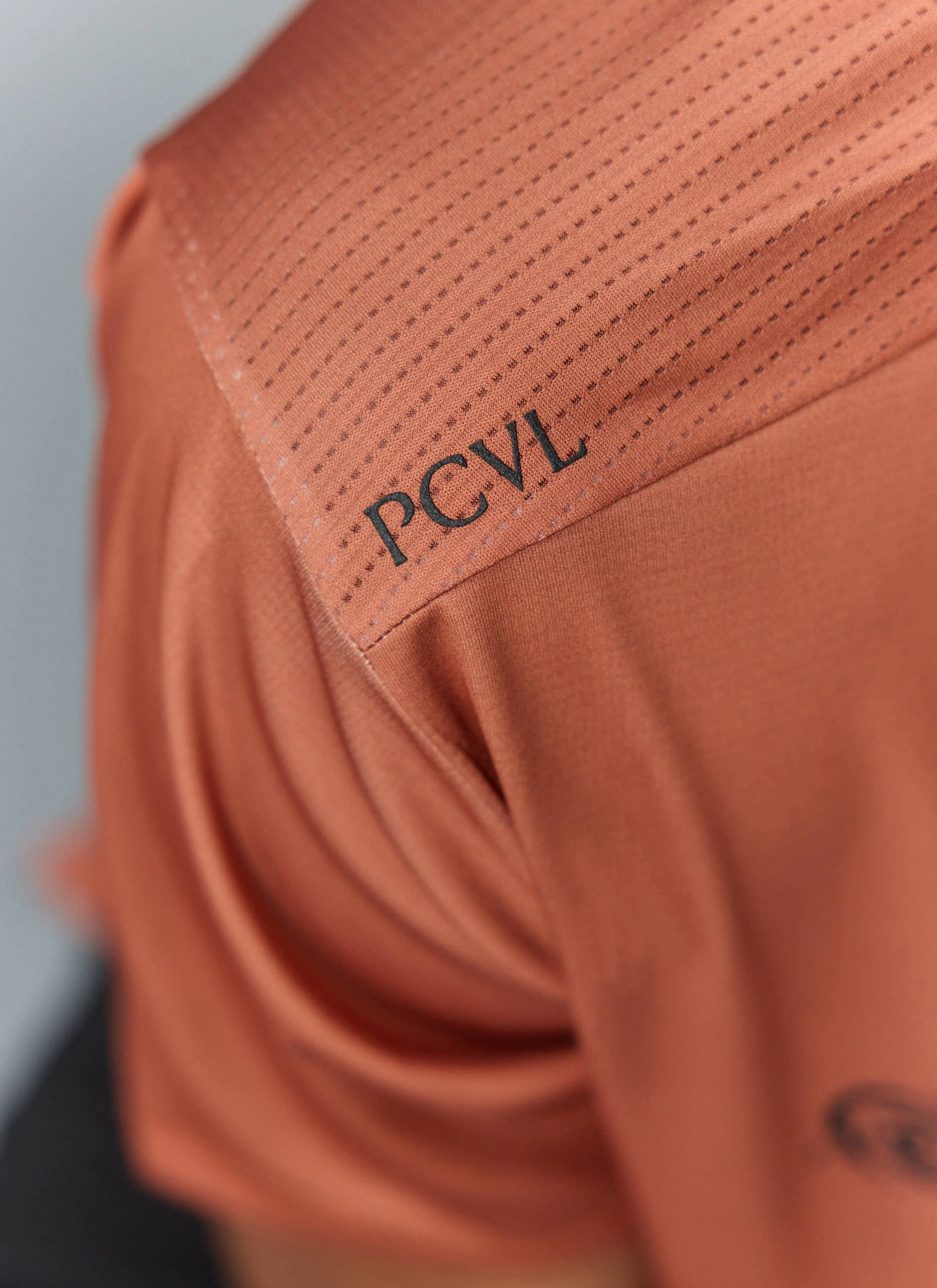 PCVL Graphic Printed Performance Top | Rust - Image 3
