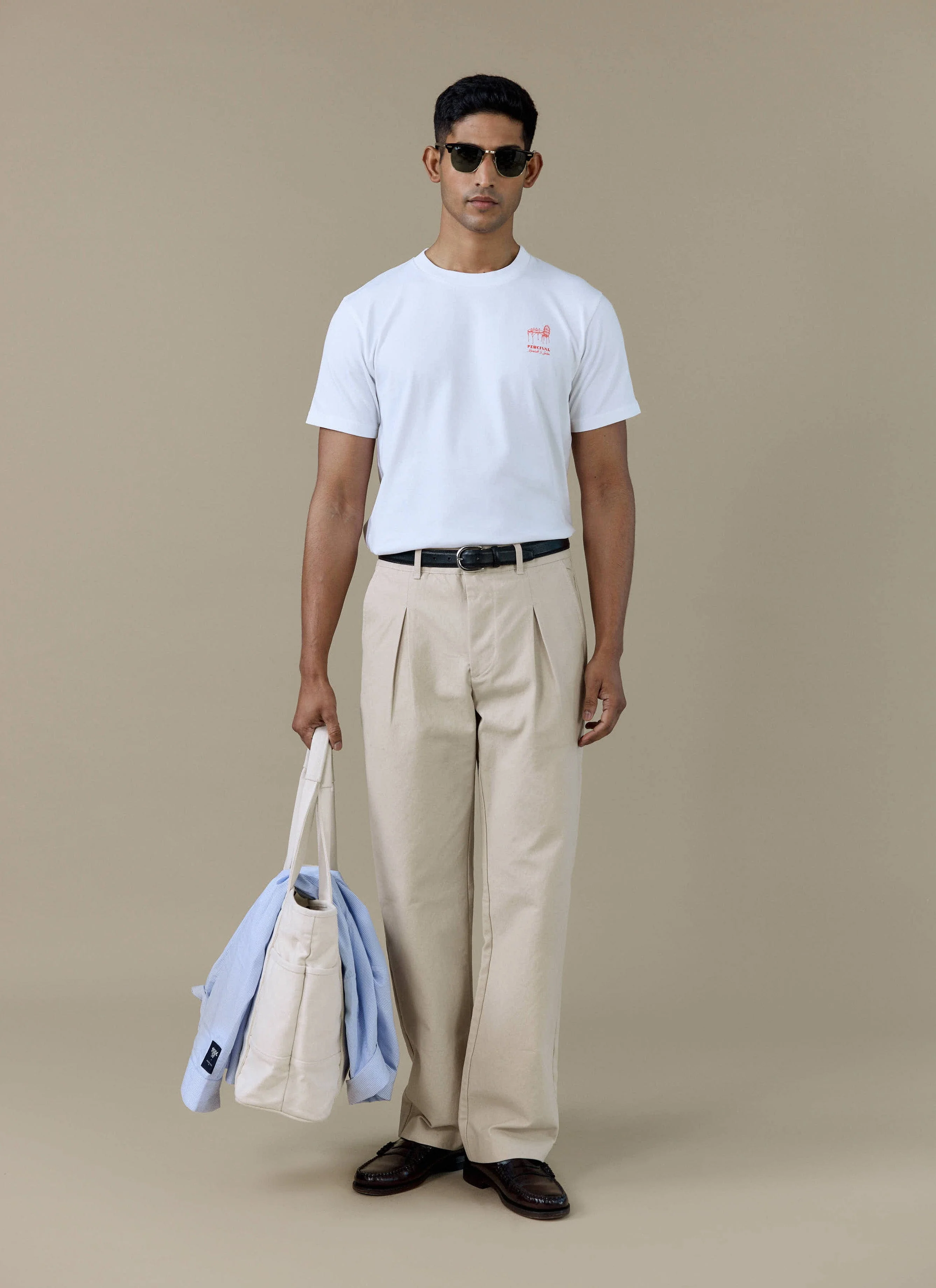 Perci Fine Wines T Shirt | Organic Cotton | White - Image 6