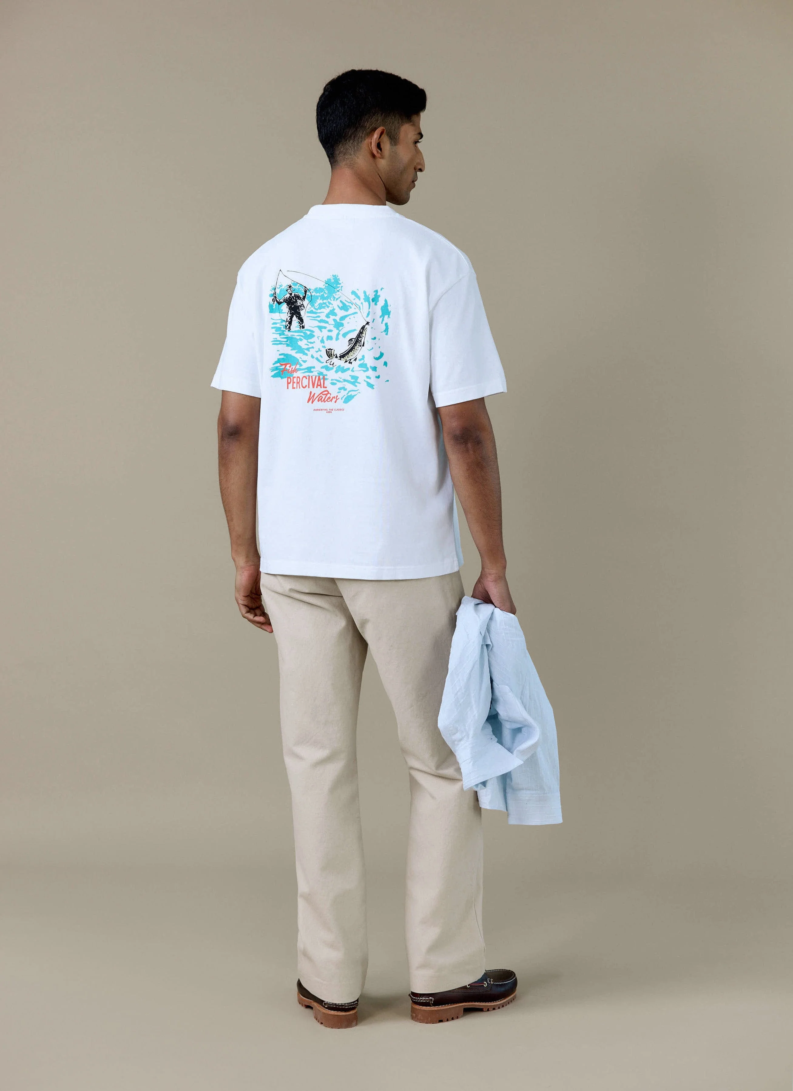 Perci Waters Oversized T Shirt | Organic Cotton | White - Image 4