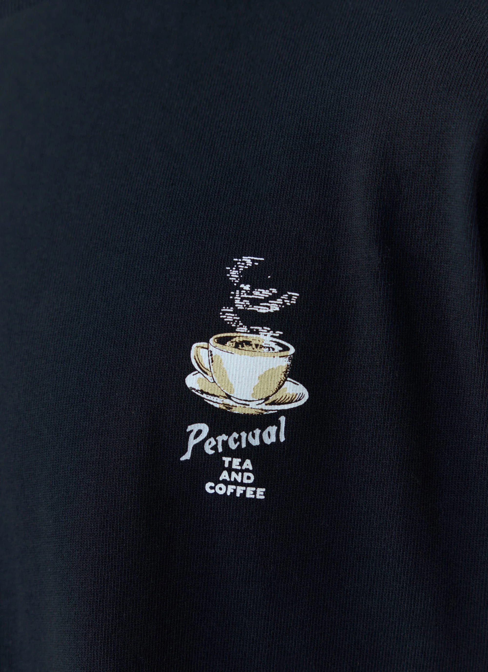 Percival Grill Oversized T Shirt | Organic Cotton | Black - Image 3