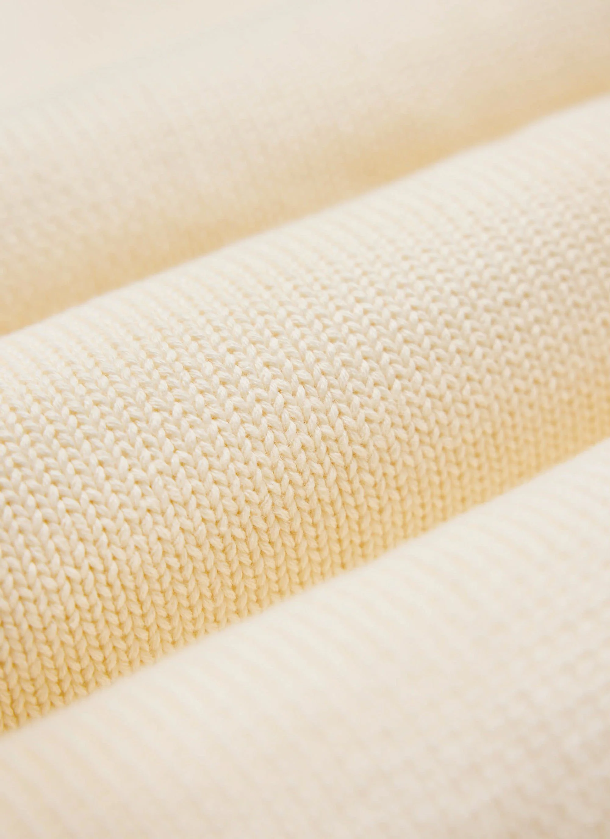 Public Library Knitted Crew Neck Jumper | Wool | Ecru Cream - Image 8