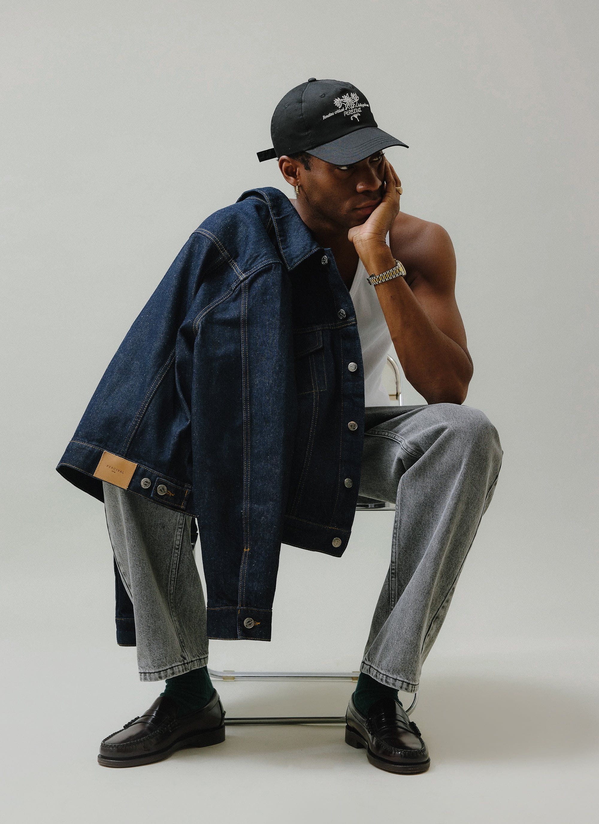 Wide Leg Denim Jeans | Warm Grey Wash - Image 3