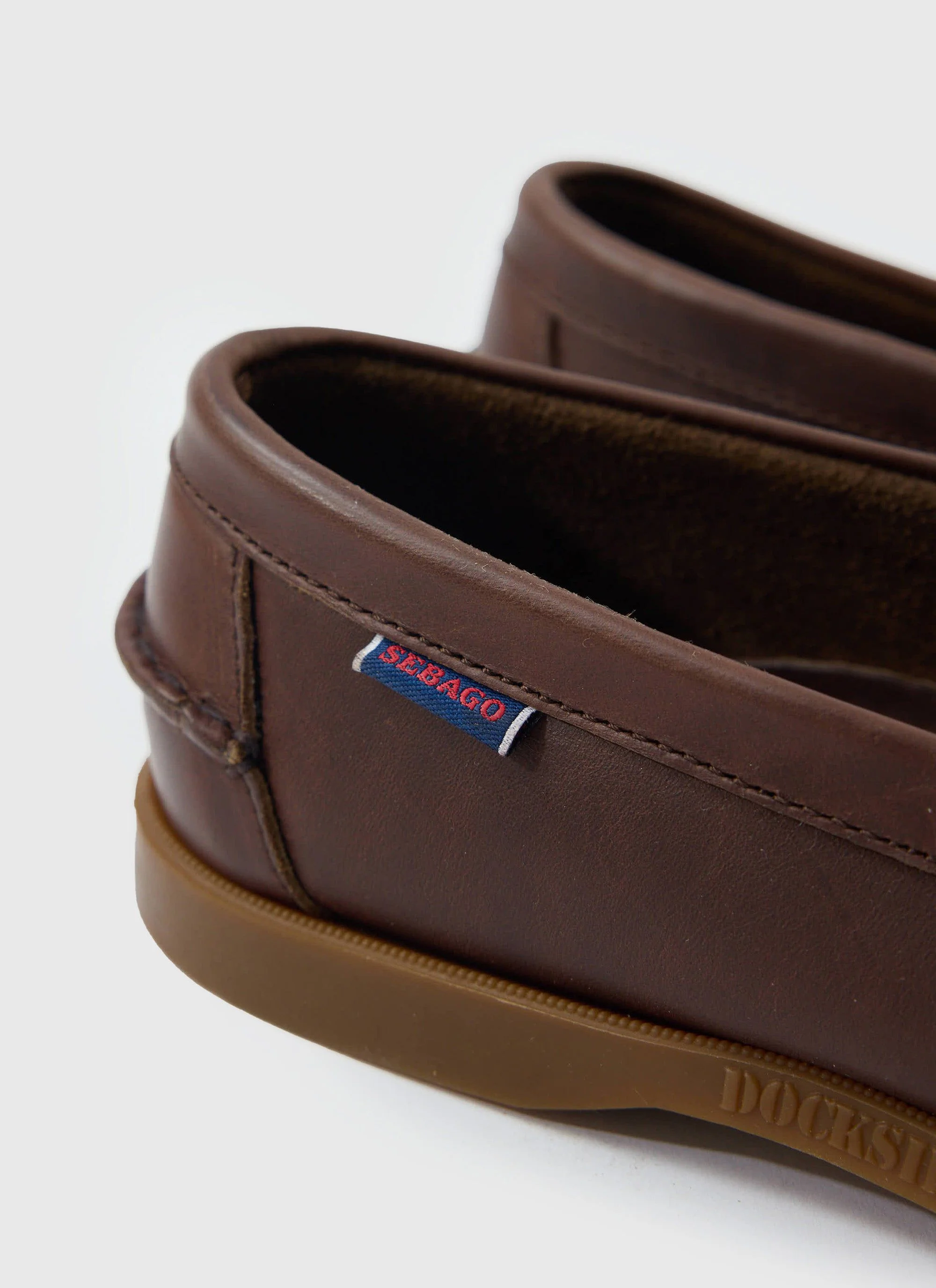 Sebago | Dolphin Waxed Loafer | Dark Brown - Image 4