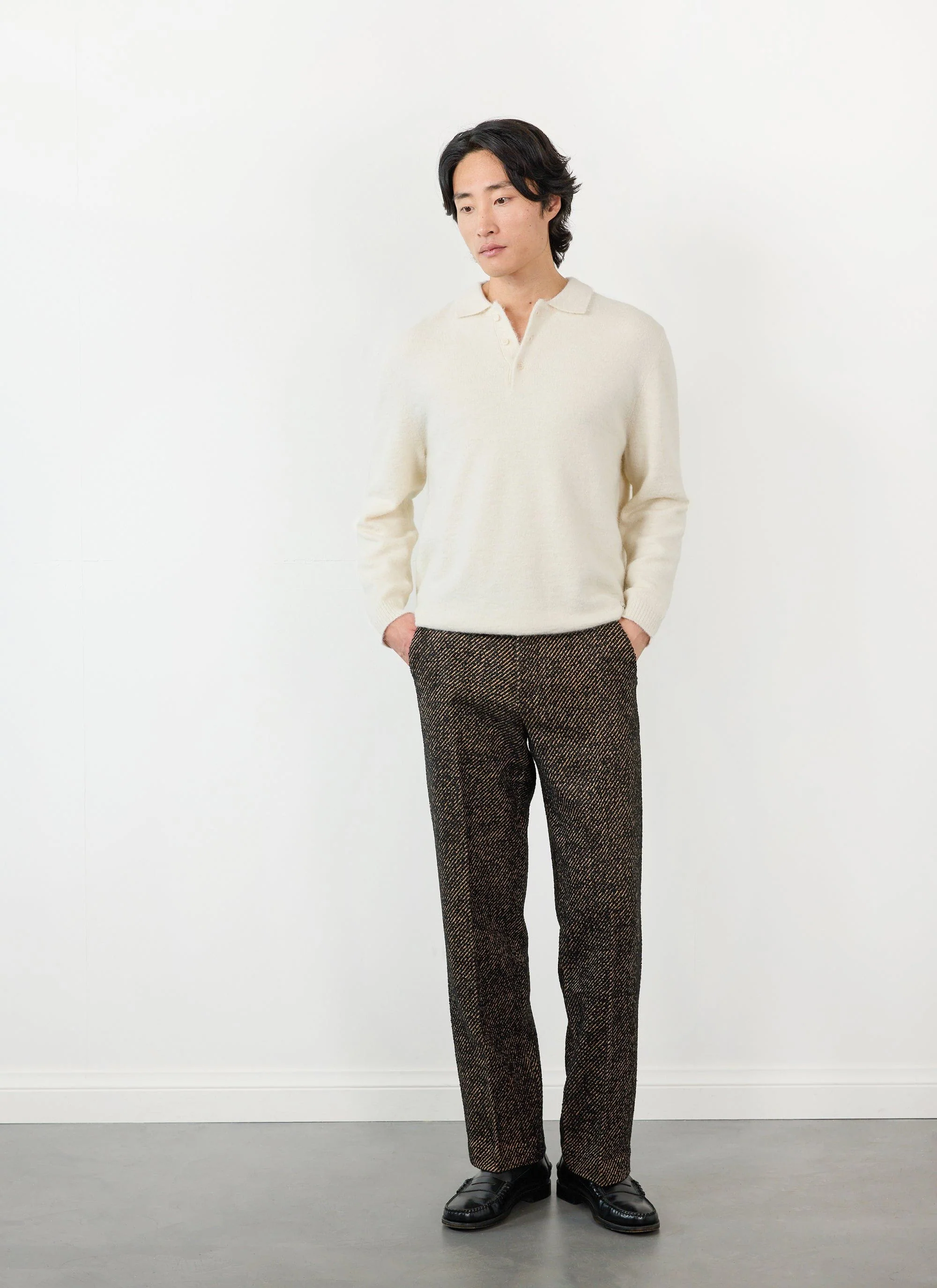 Slack Trousers | Twill | Oak - Image 2