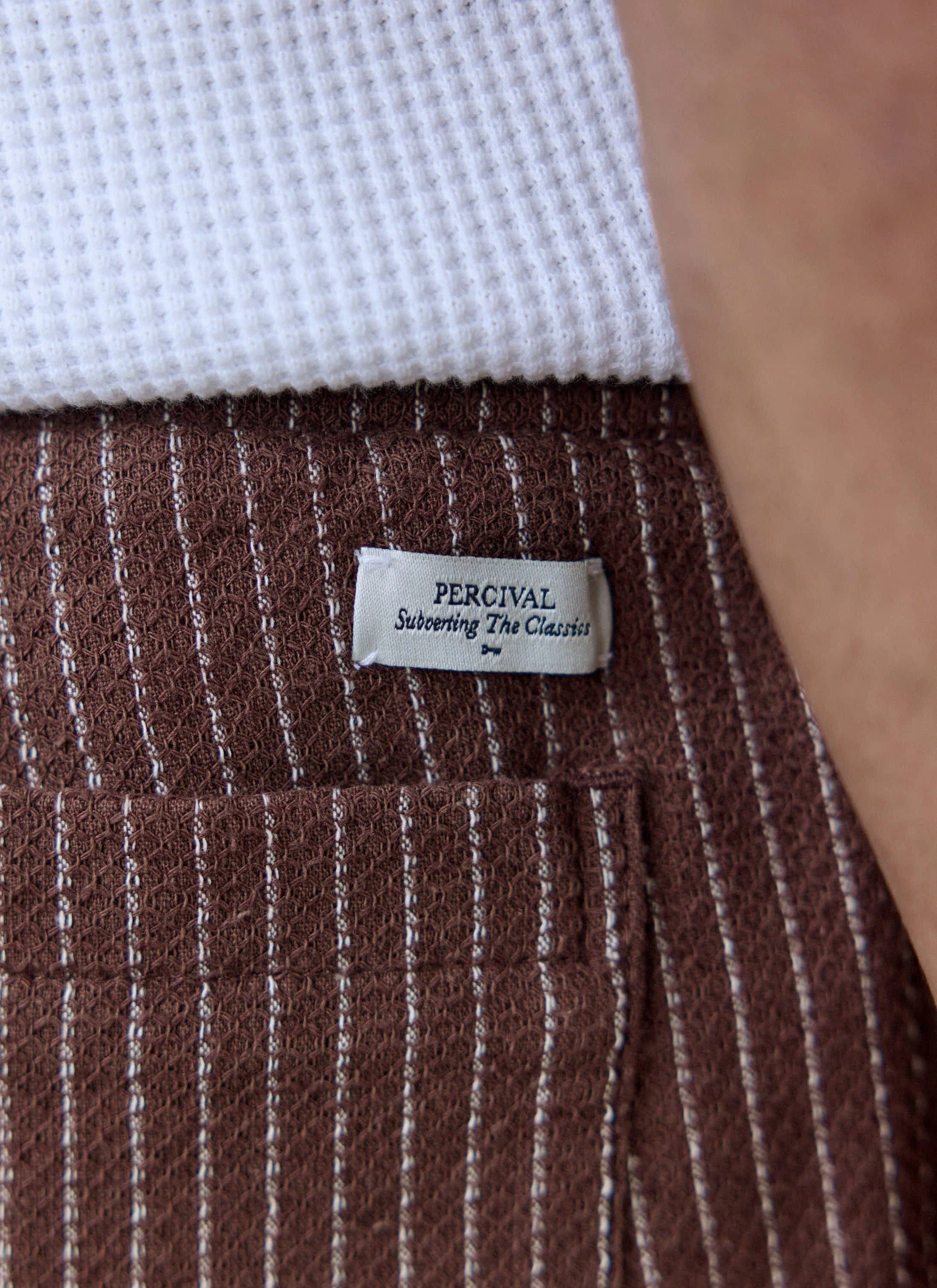 Sorrento Shorts | Linen | Brown - Image 4