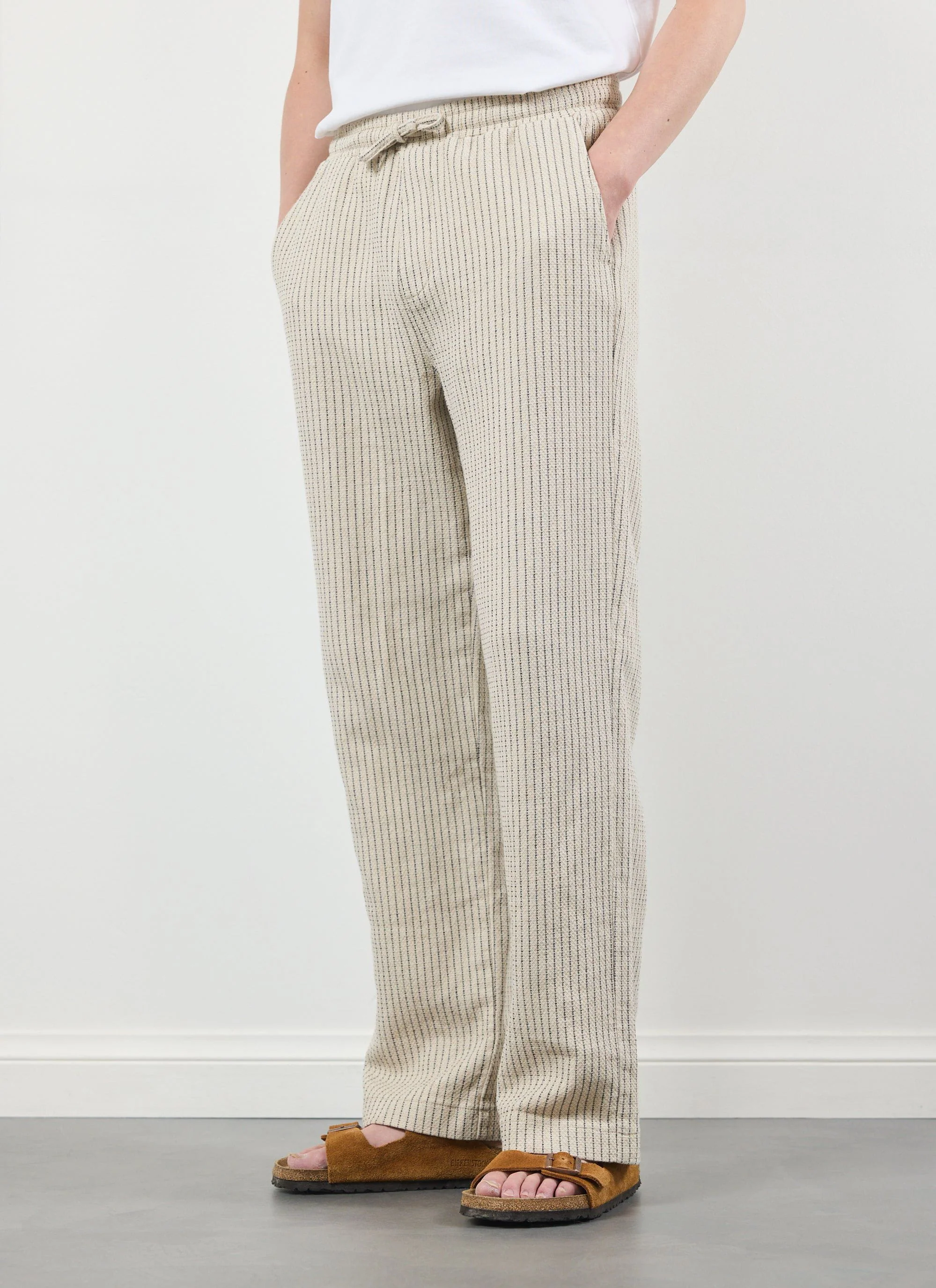 Sorrento Linen Trousers | Cotton Linen | Cream - Image 6