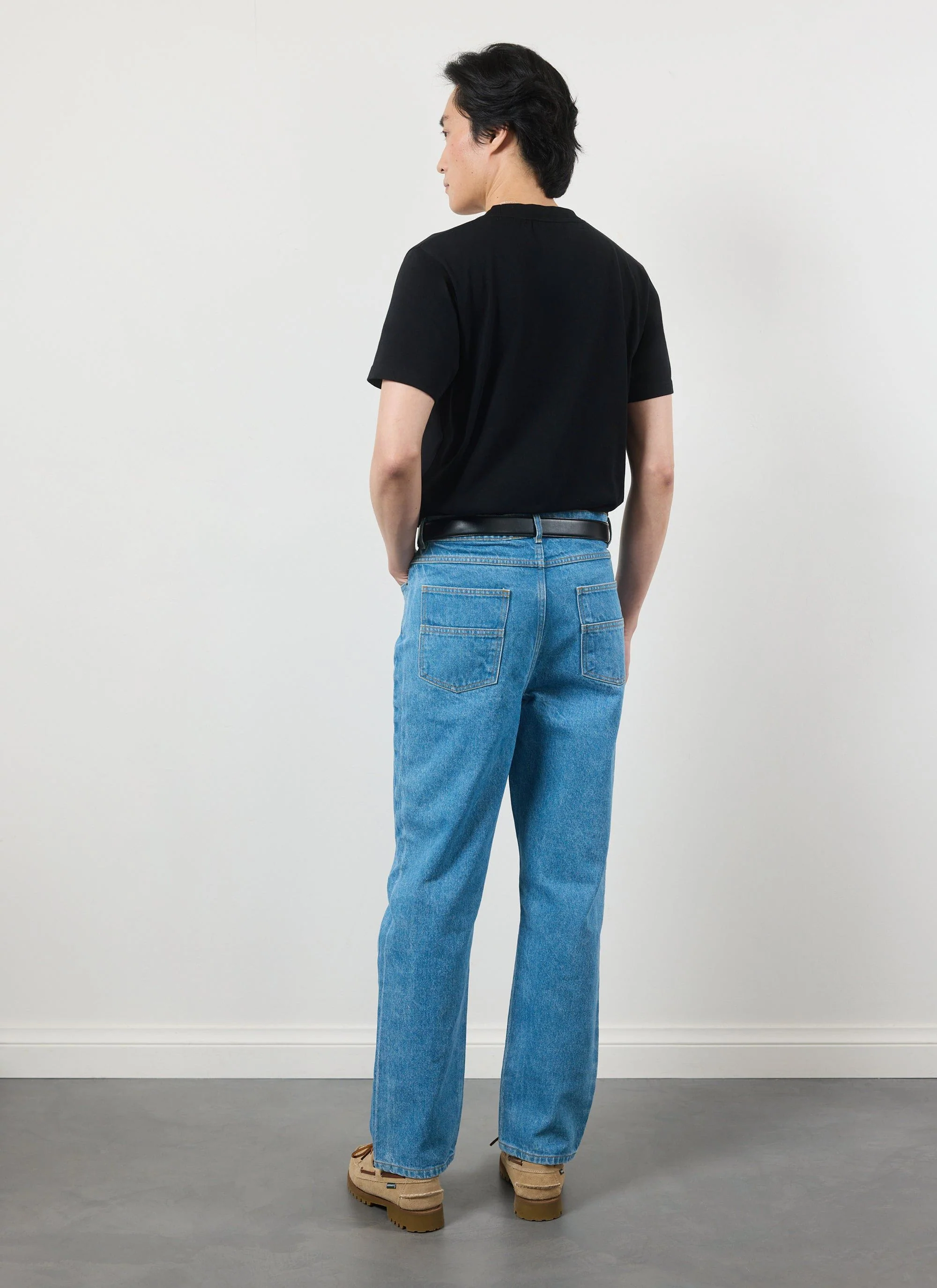 Spaceman T Shirt | Embroidered Organic Cotton | Black - Image 4
