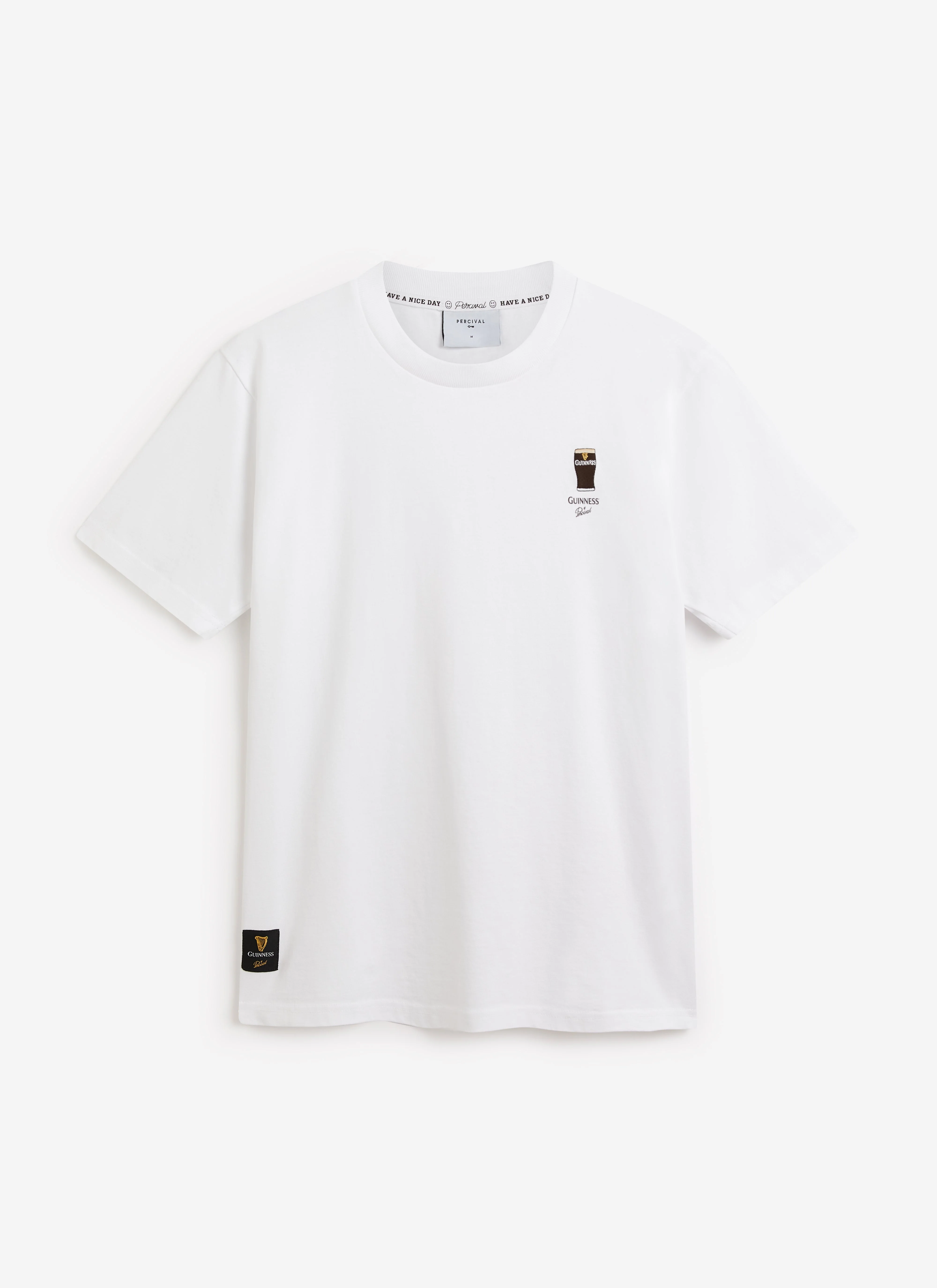 Stout T Shirt | Percival x Guinness | White - Image 5