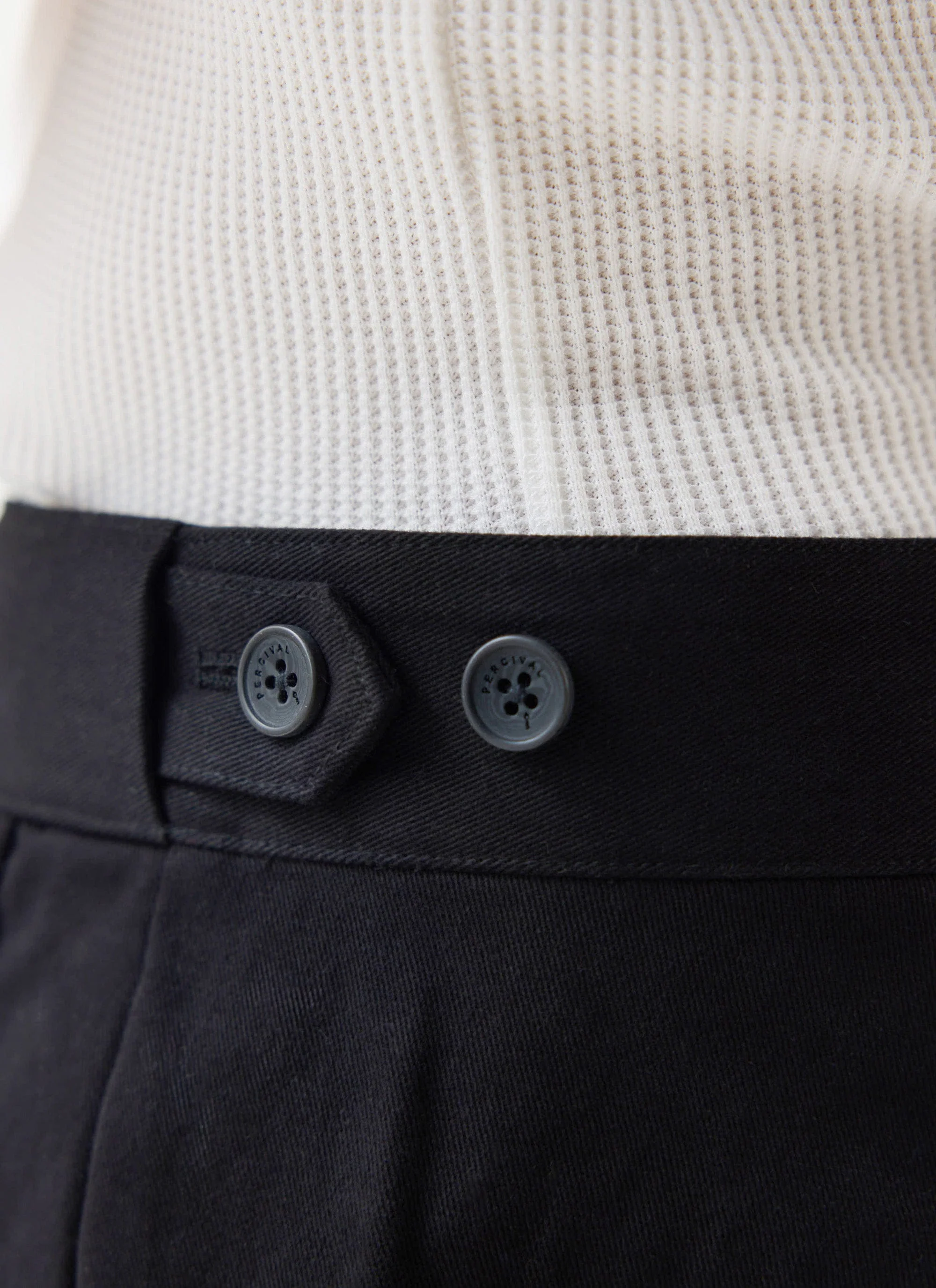 Straight Leg Chino | Cotton | Black - Image 3