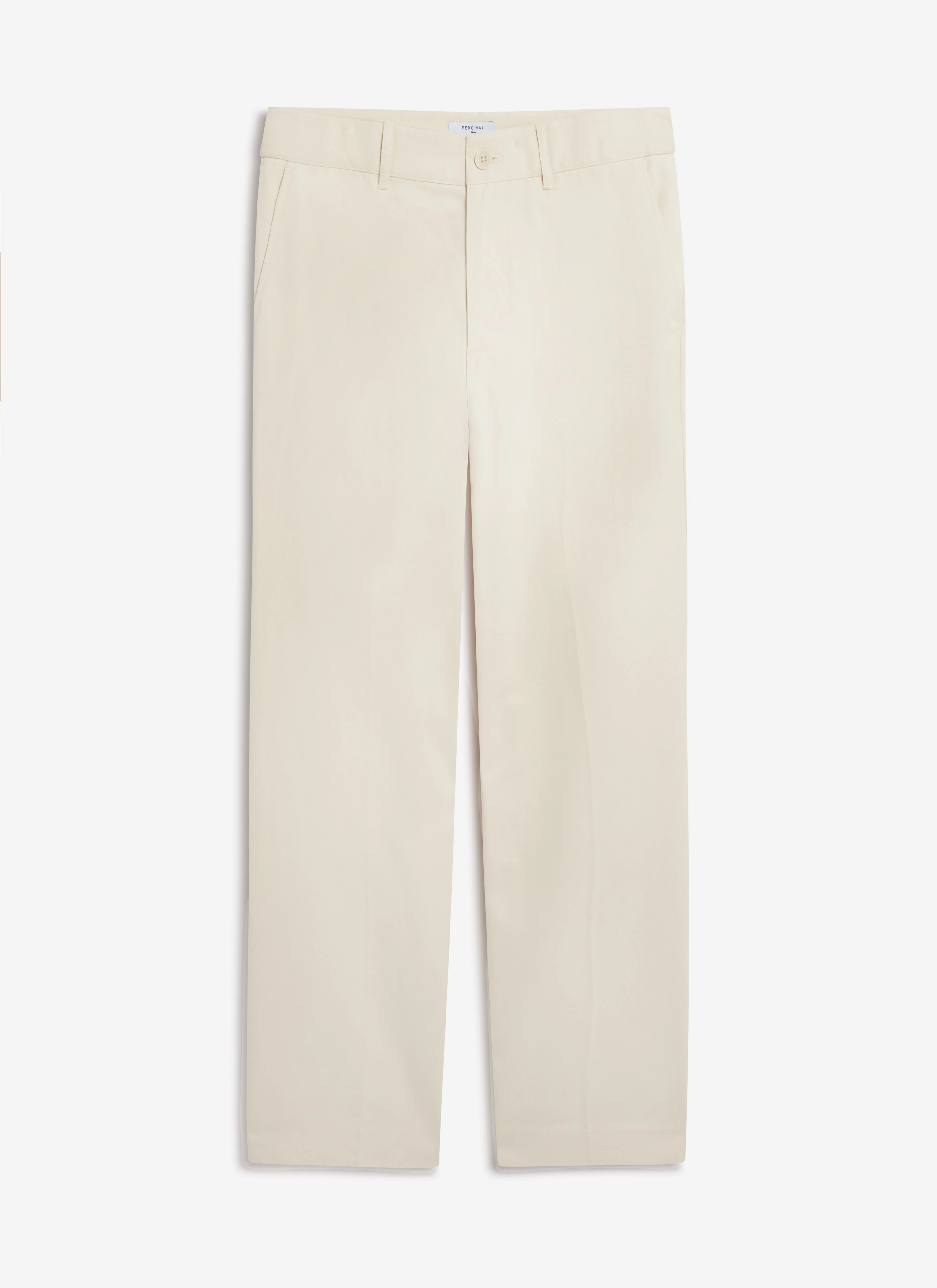 Straight Leg Chino | Cotton | Cream - Image 7