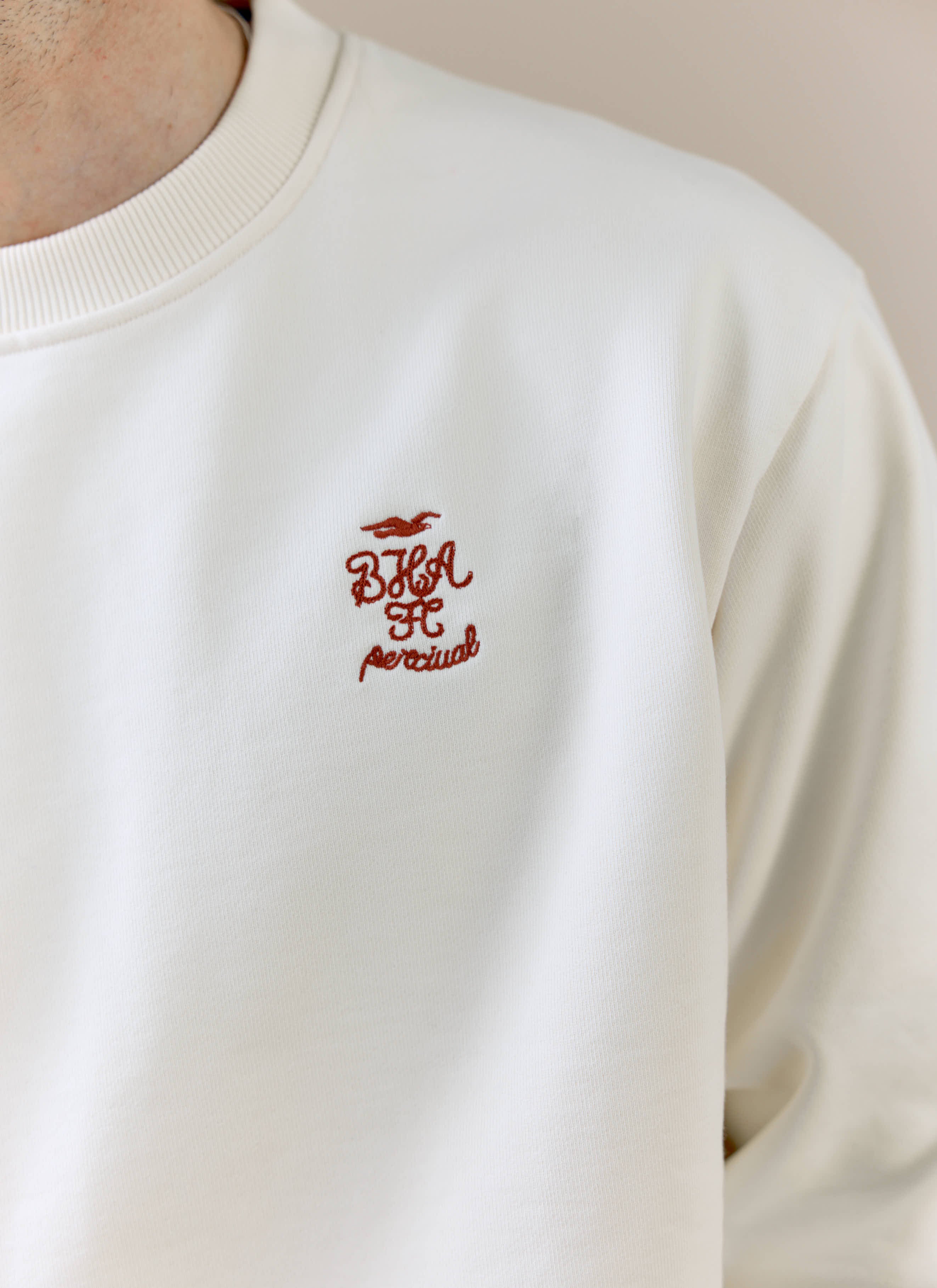 Sweatshirt | Brighton & Hove Albion F.C. x Percival | Cream - Image 4