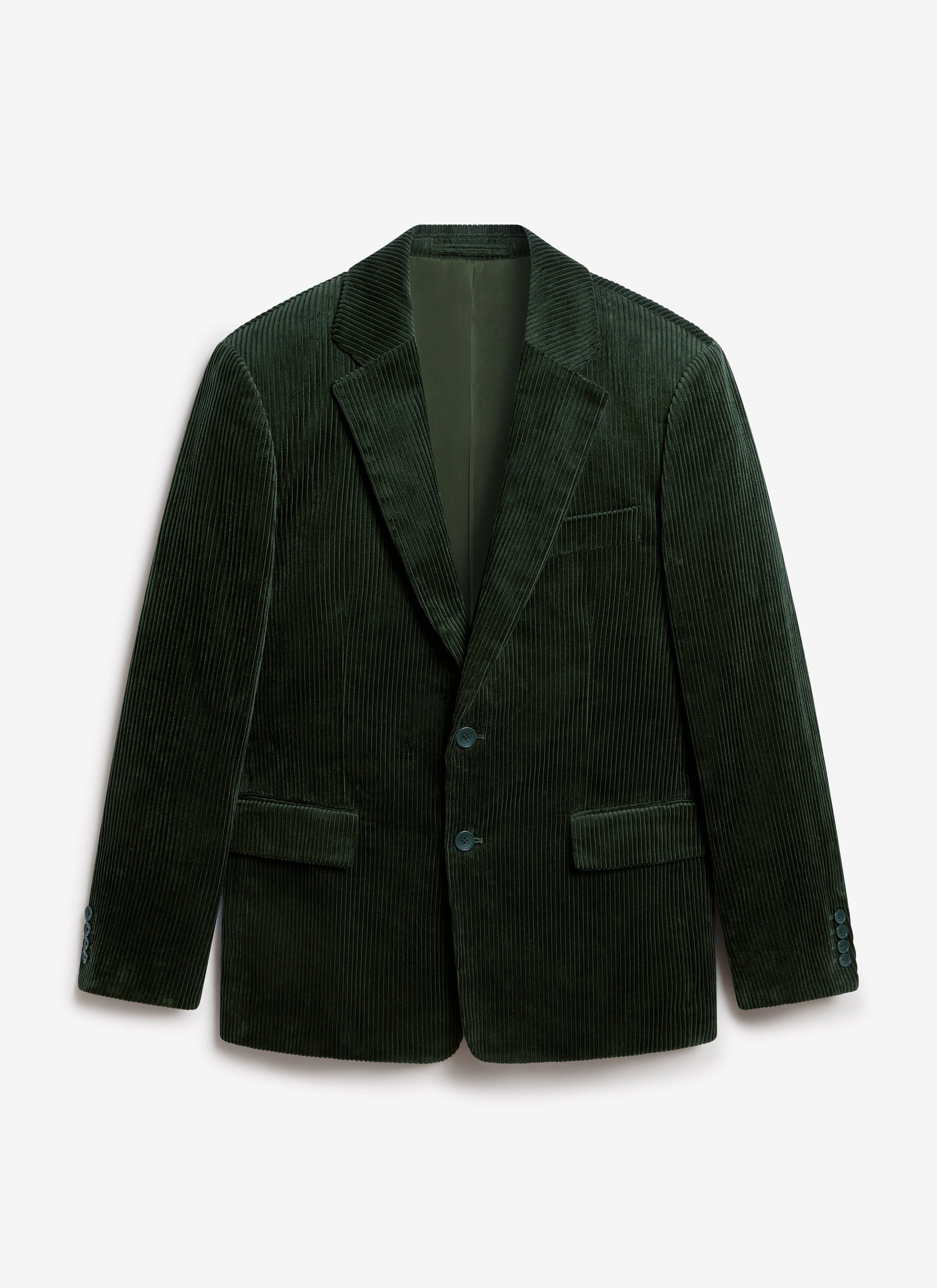 Tailored Blazer | Chunky Cord | Forest - Image 10