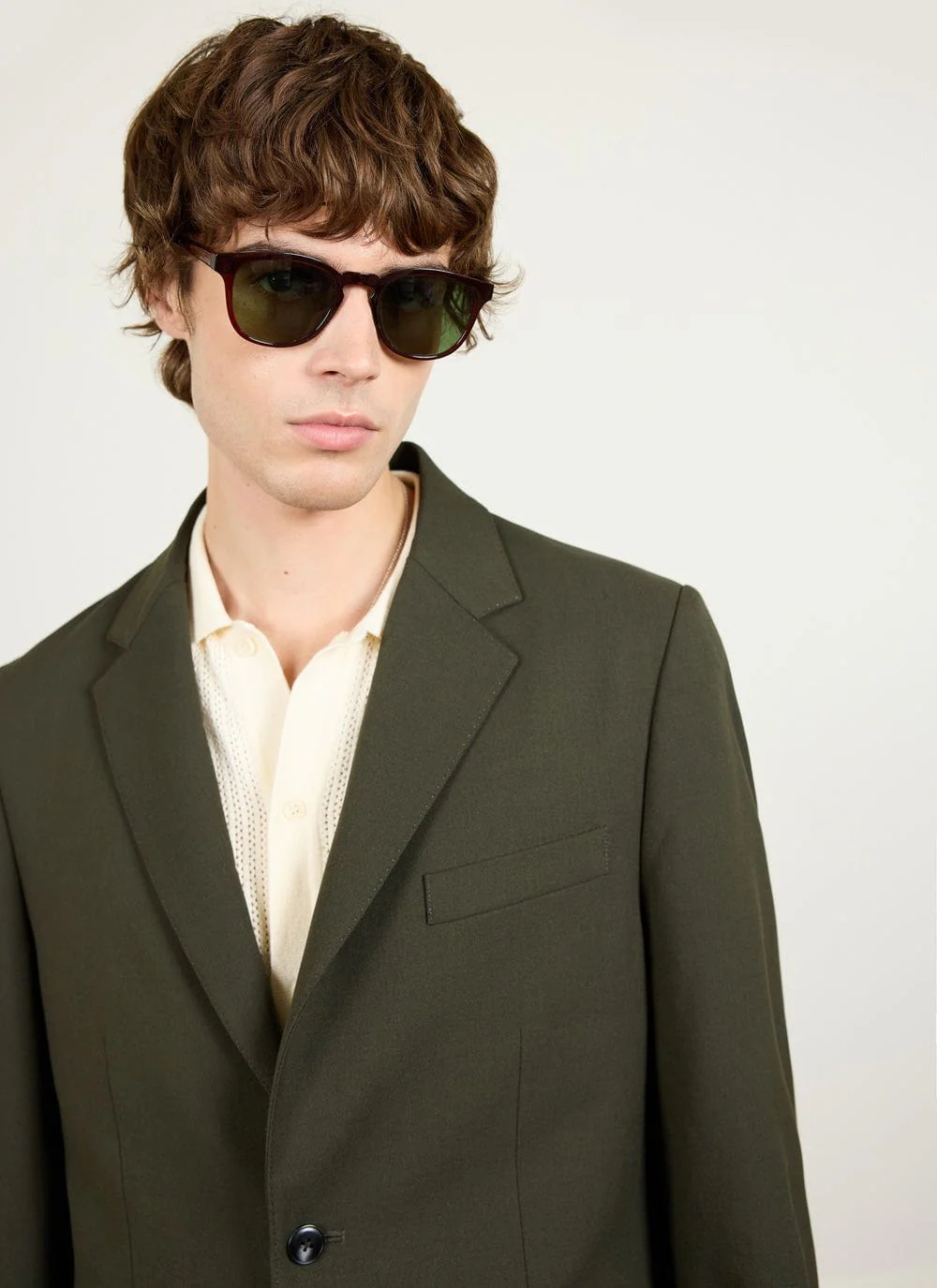 Tailored Blazer | Wool | Forest - Image 8