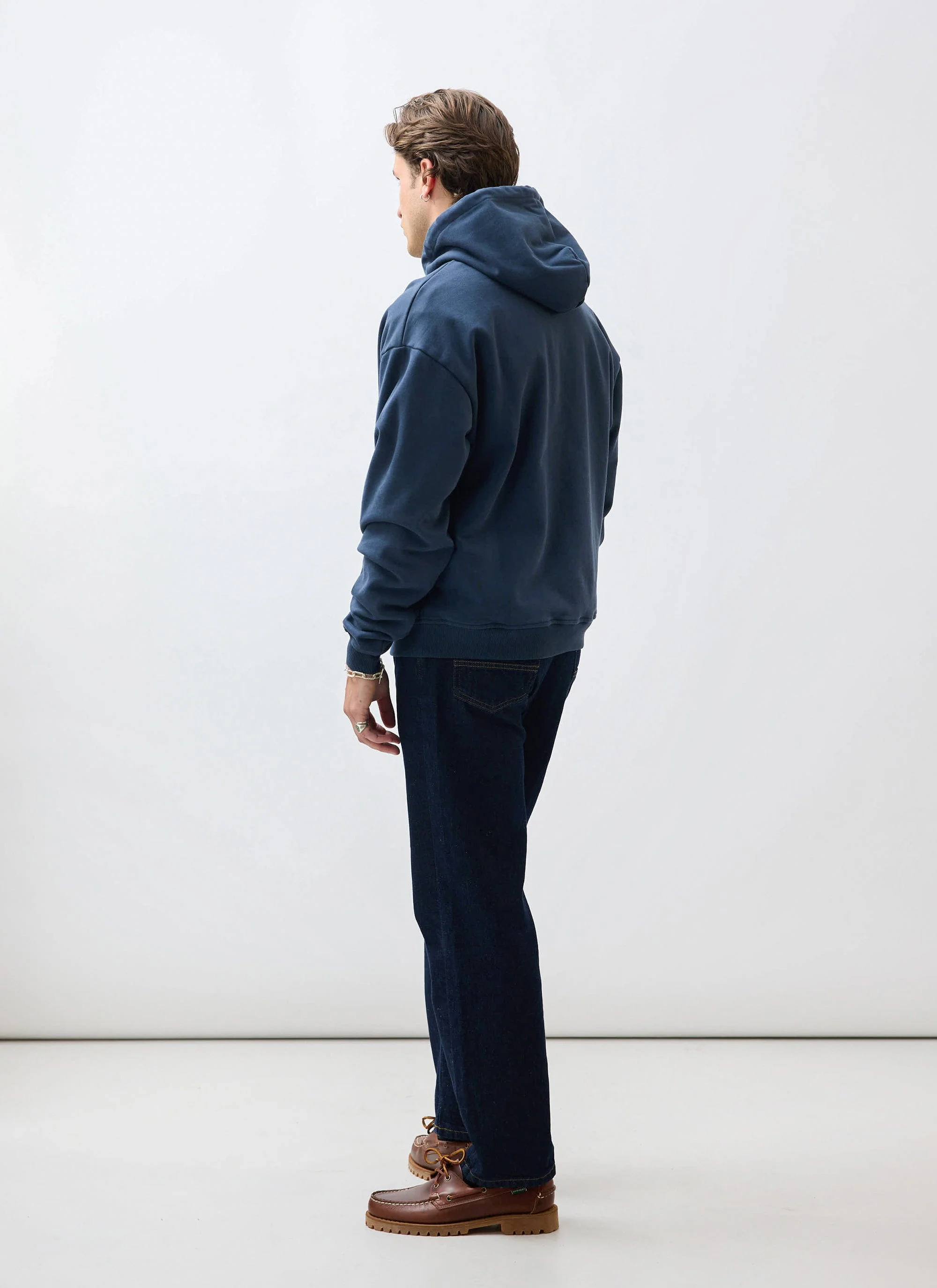 This Book Belongs To Hoodie | Cotton | Navy - Image 3
