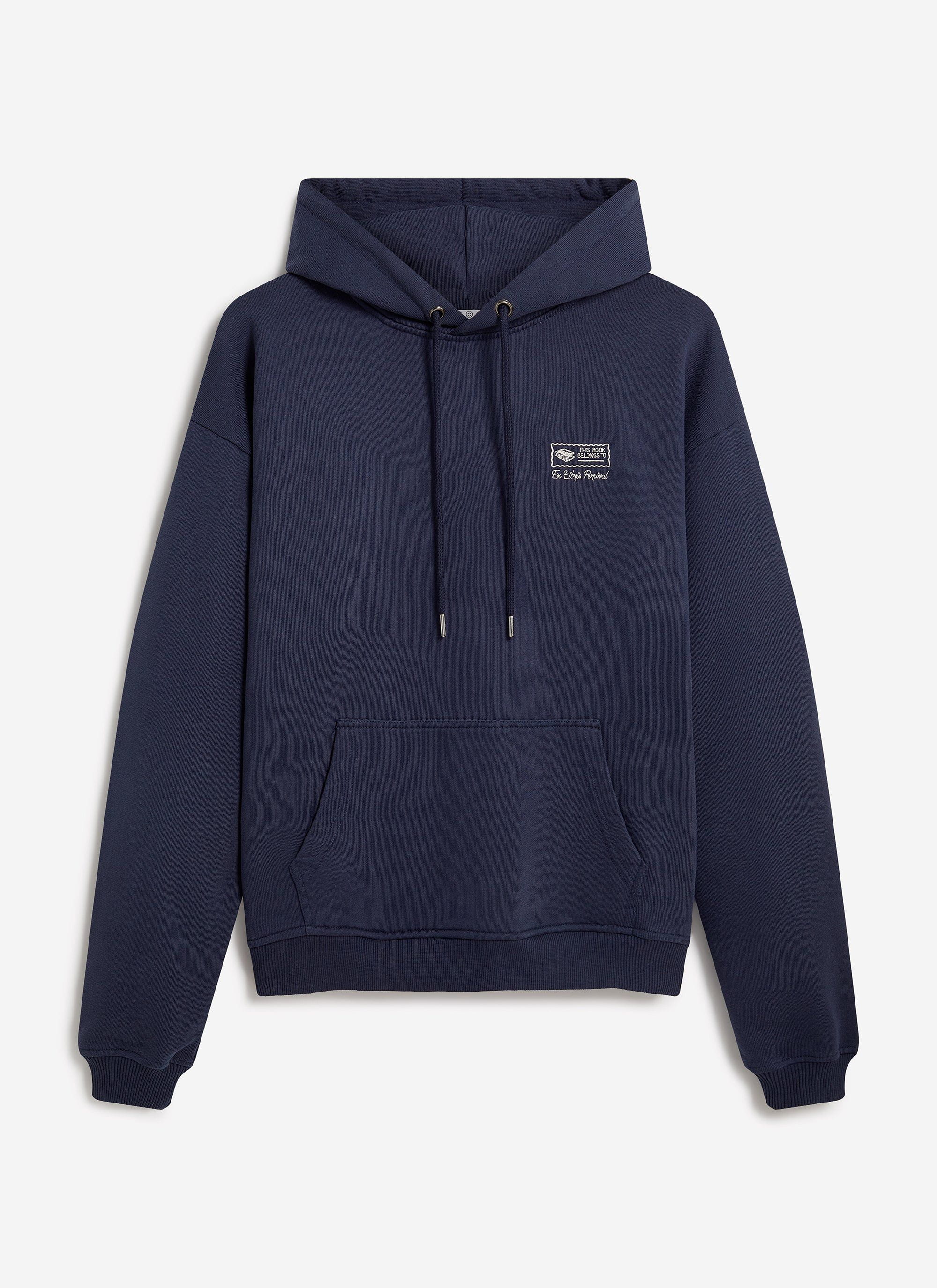 This Book Belongs To Hoodie | Cotton | Navy - Image 5