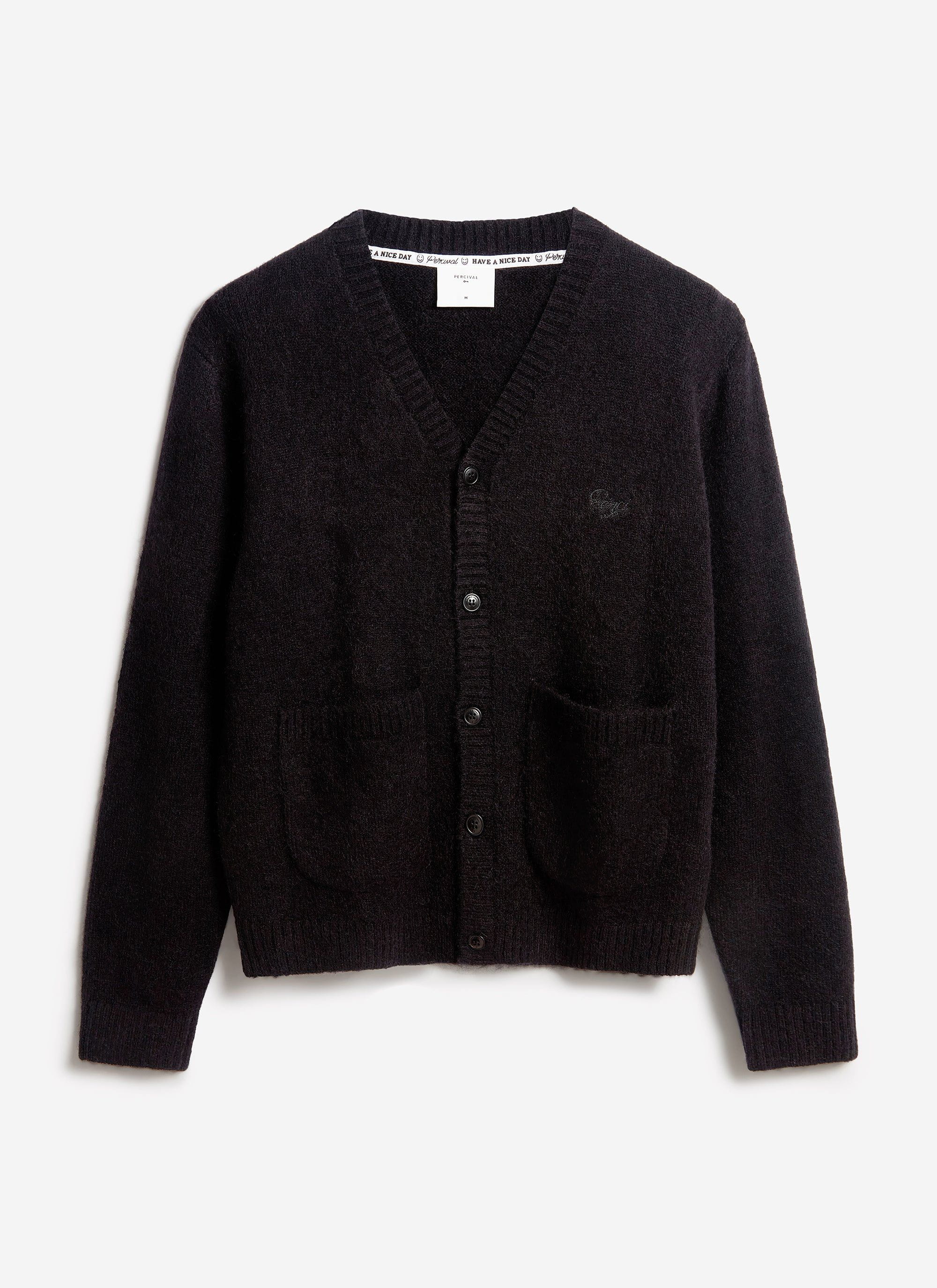 White Glove Cardigan | Mohair | Black
