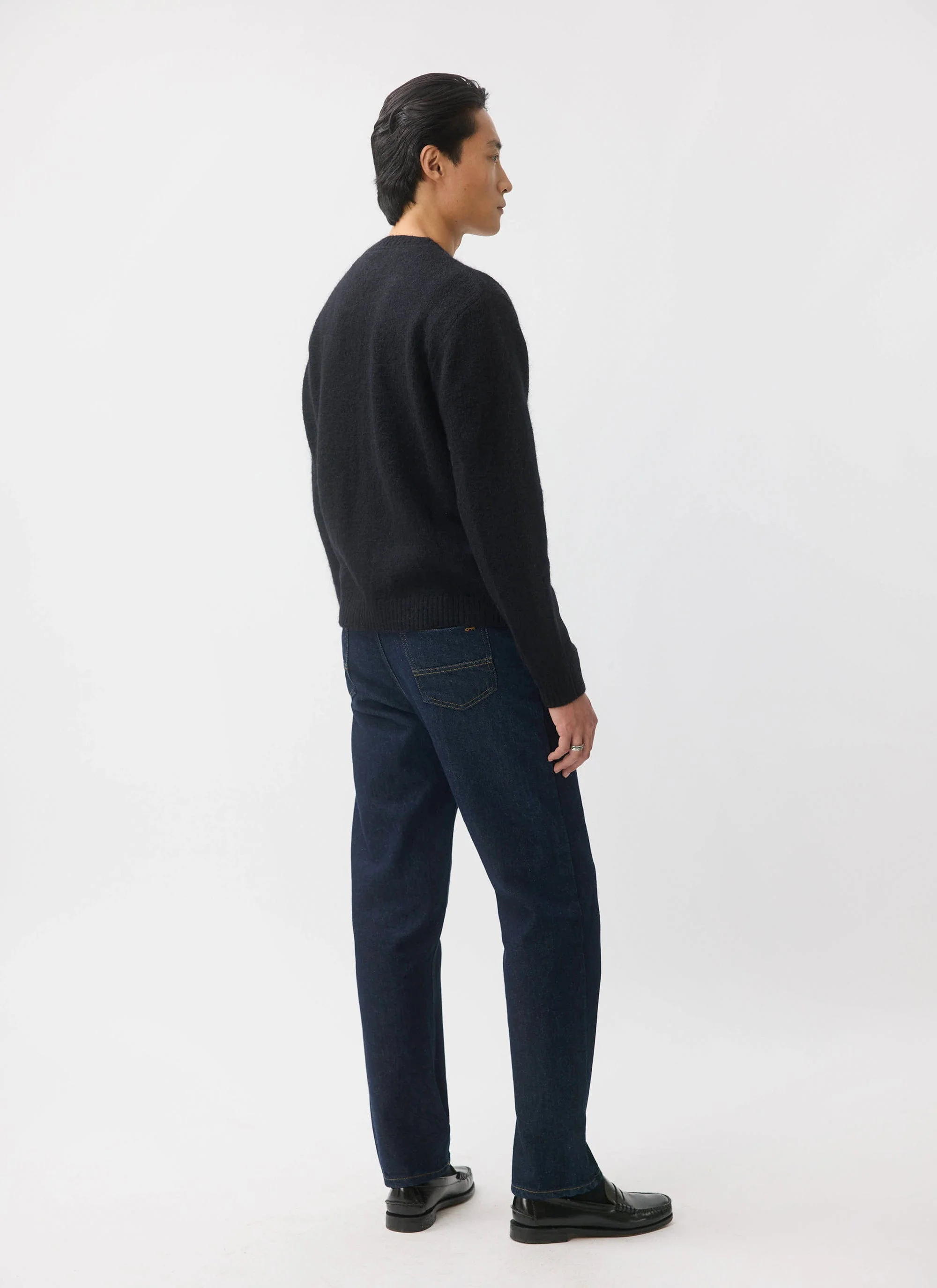White Glove Cardigan | Mohair | Black - Image 7