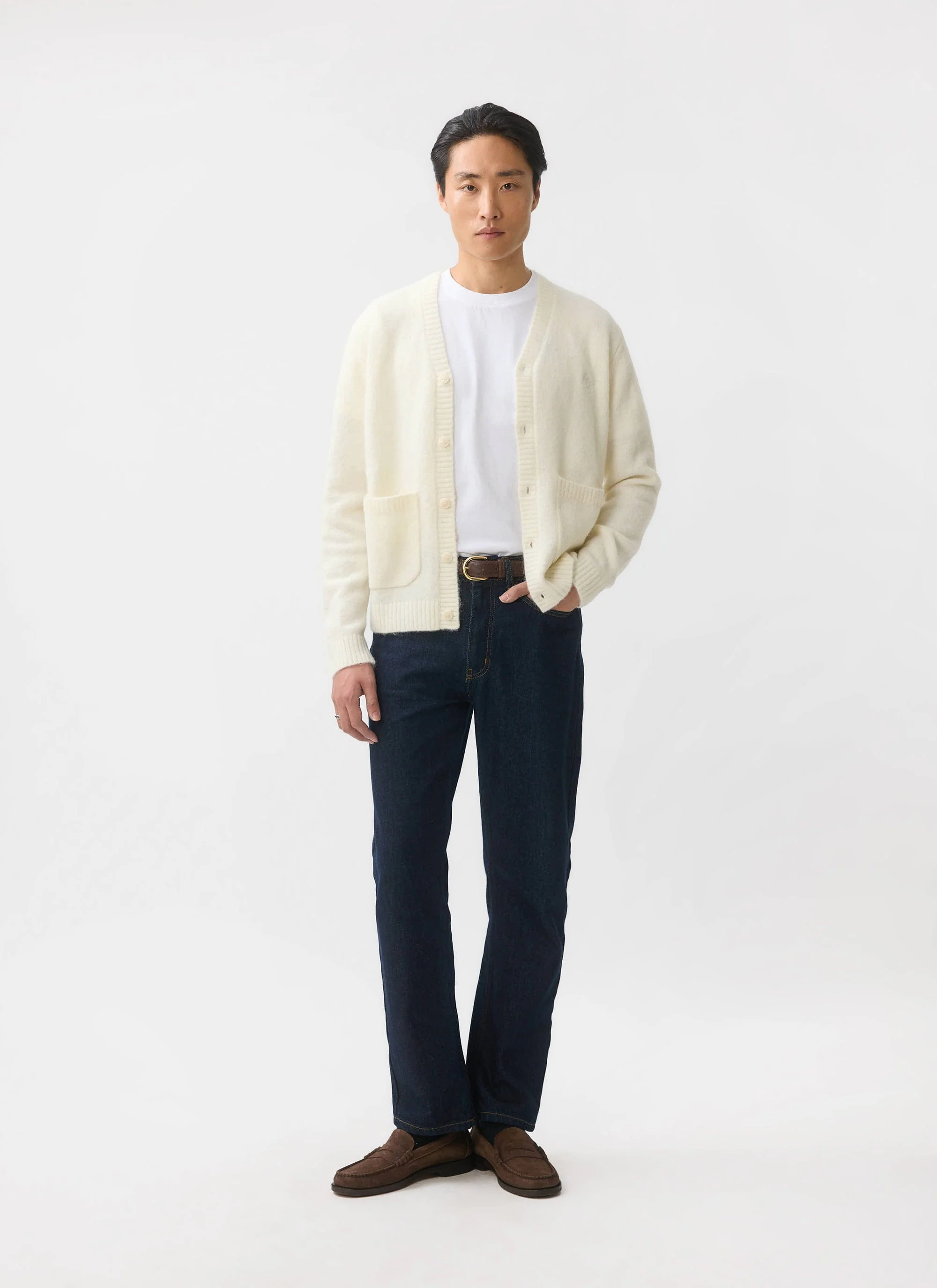 White Glove Cardigan | Mohair | Cream