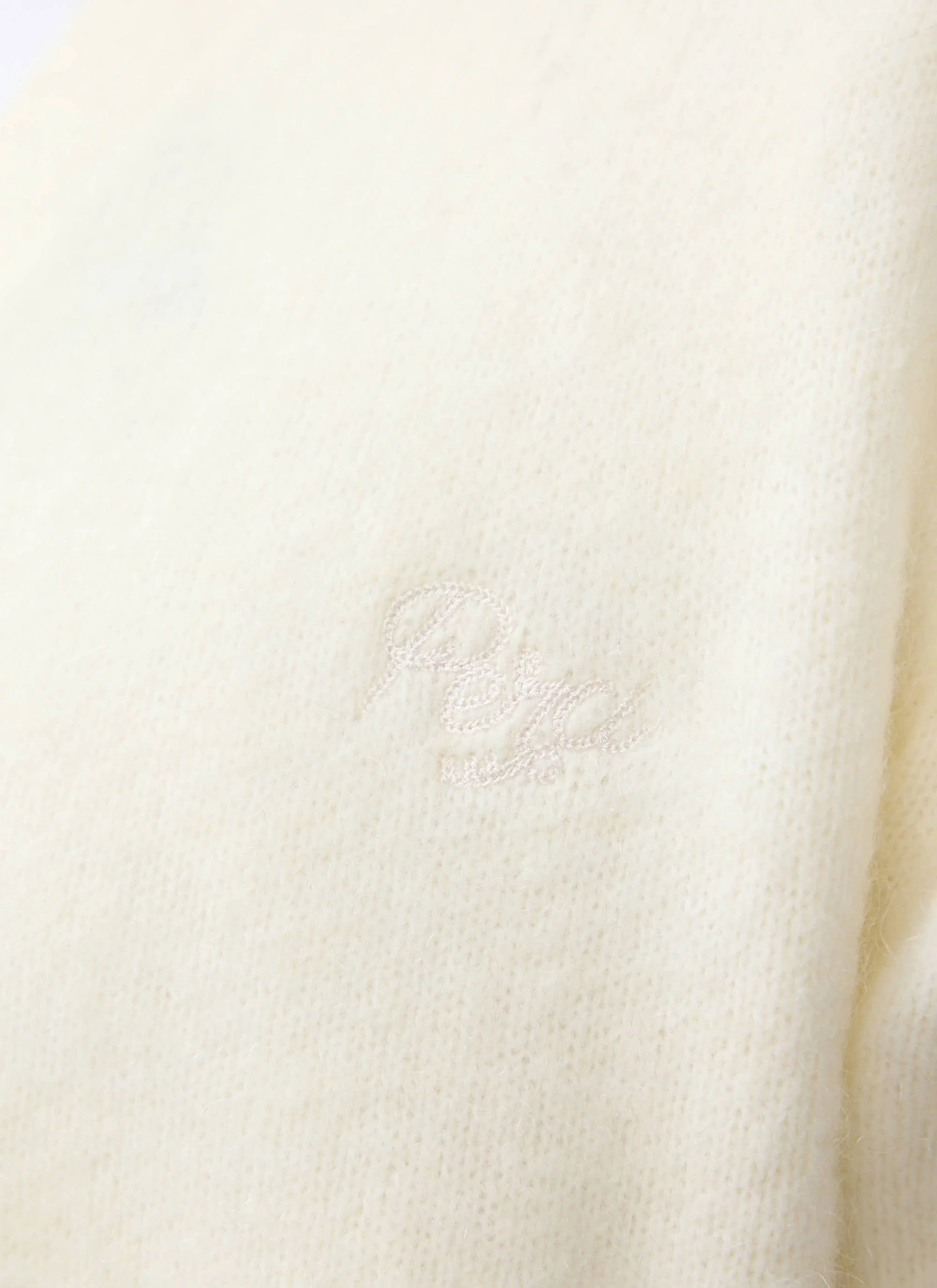White Glove Cardigan | Mohair | Cream - Image 6