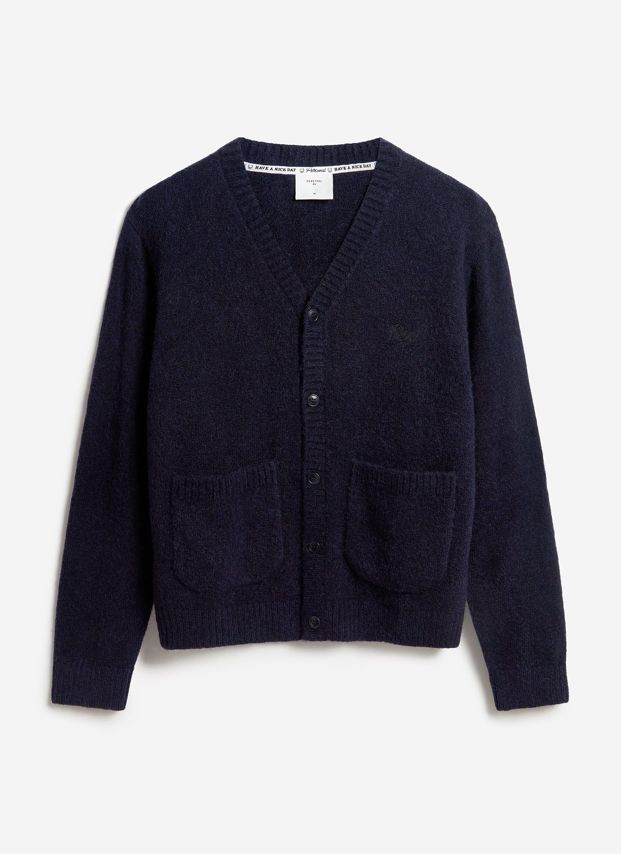 White Glove Cardigan | Mohair | Navy - Image 9