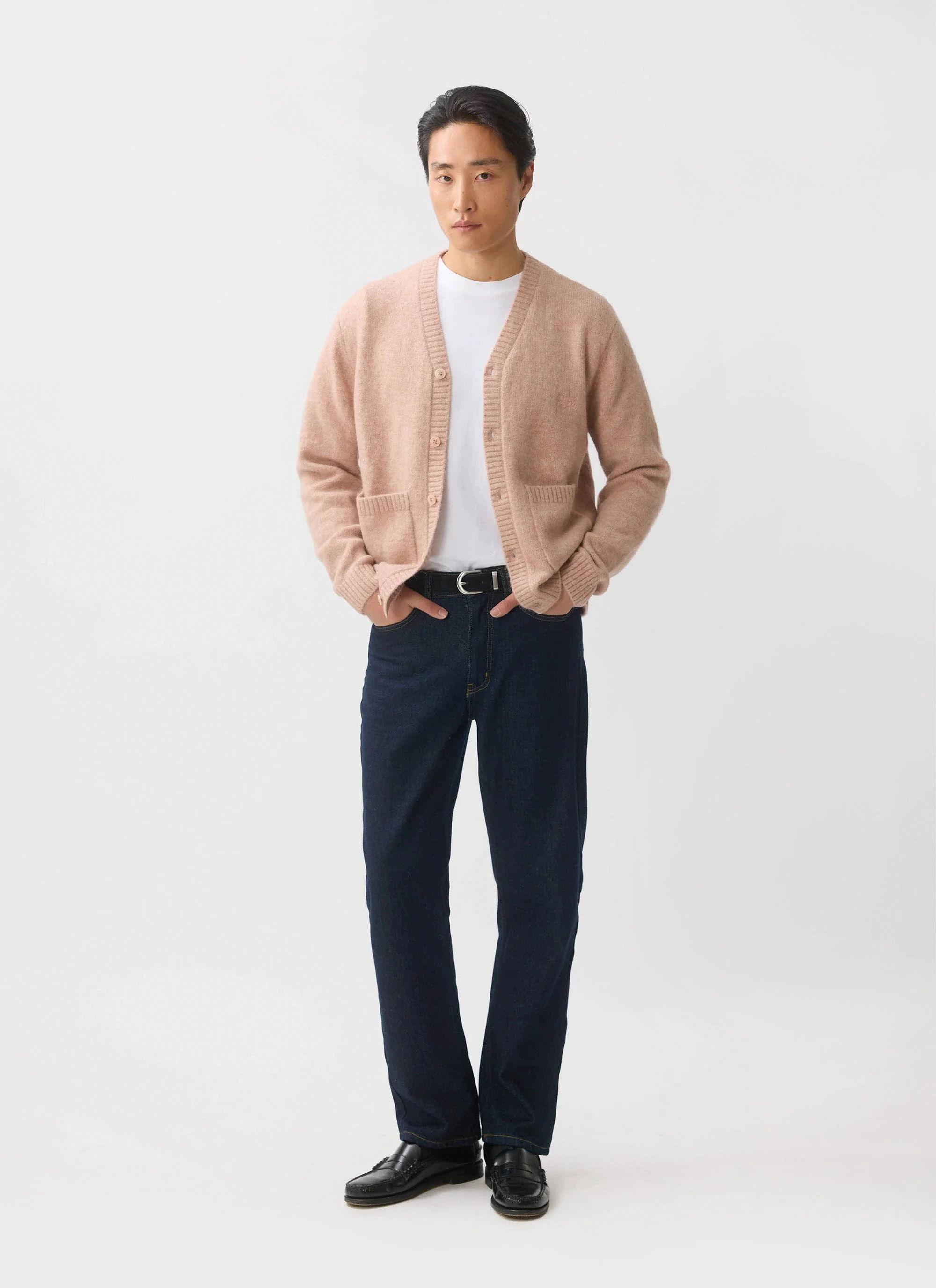 White Glove Cardigan | Mohair | Pink - Image 2