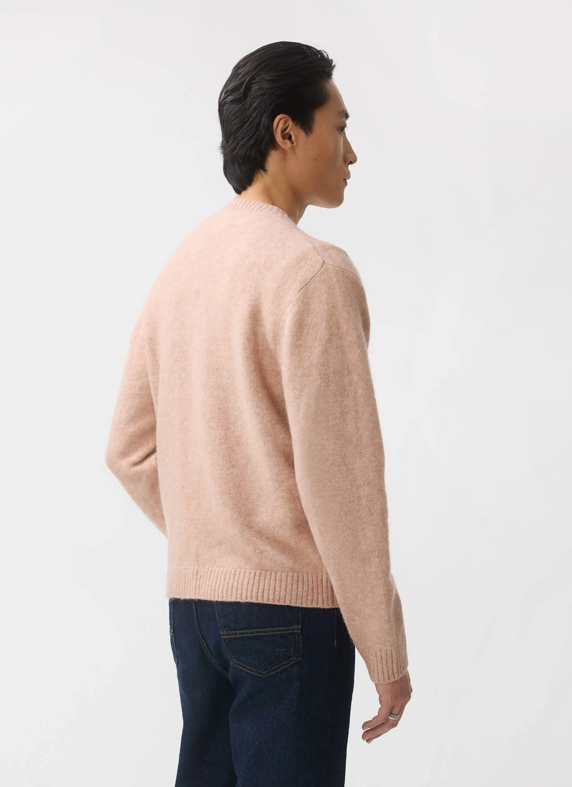 White Glove Cardigan | Mohair | Pink - Image 6