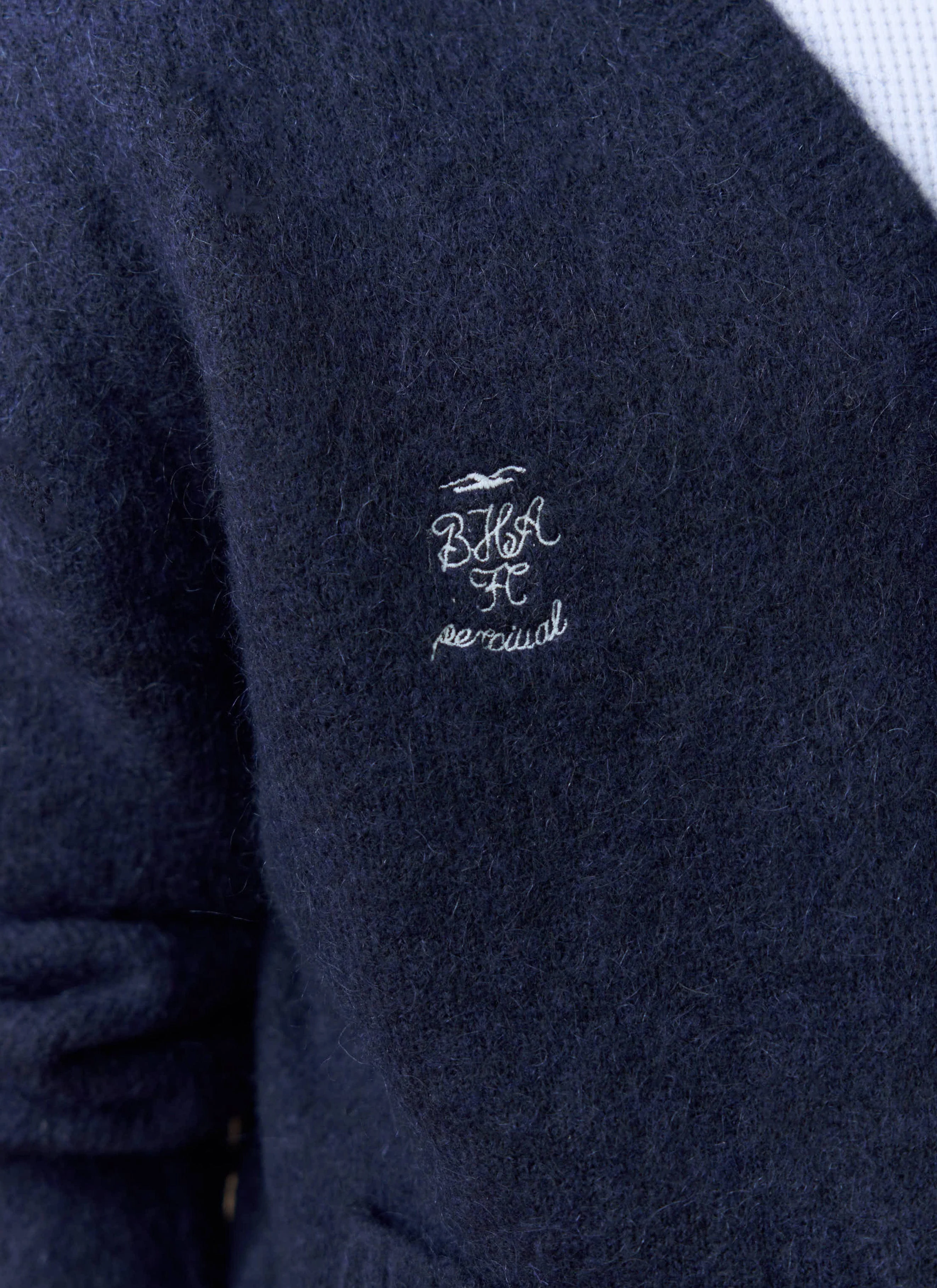 White Glove Cardigan | Brighton & Hove Albion F.C. x Percival | Navy - Image 2
