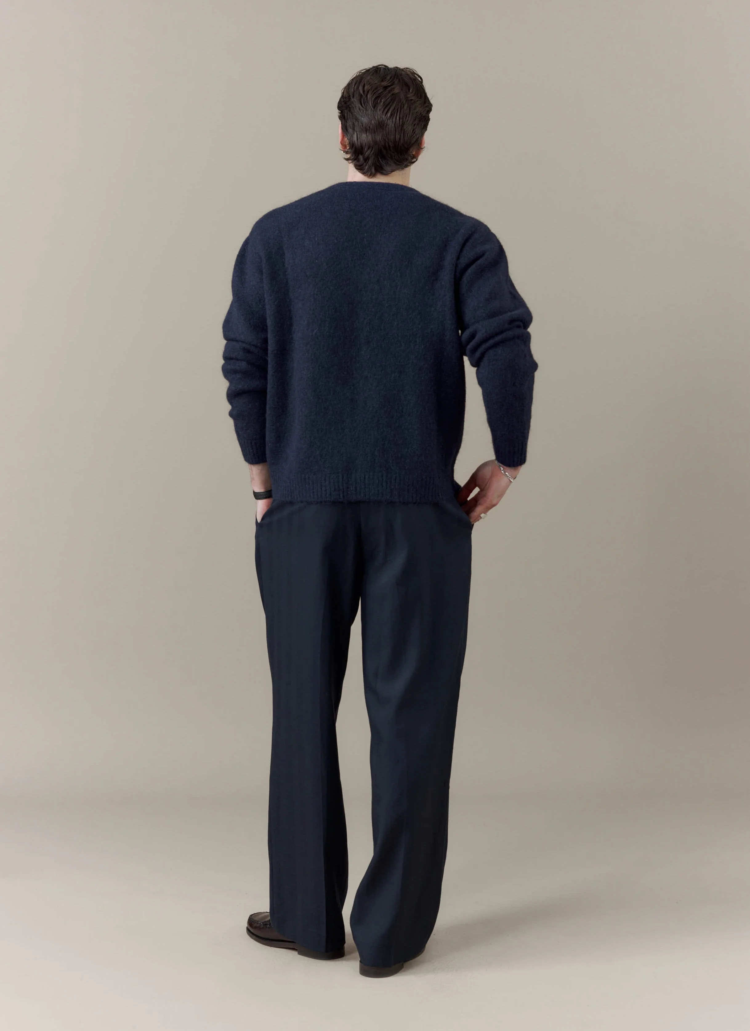 White Glove Cardigan | Brighton & Hove Albion F.C. x Percival | Navy - Image 6