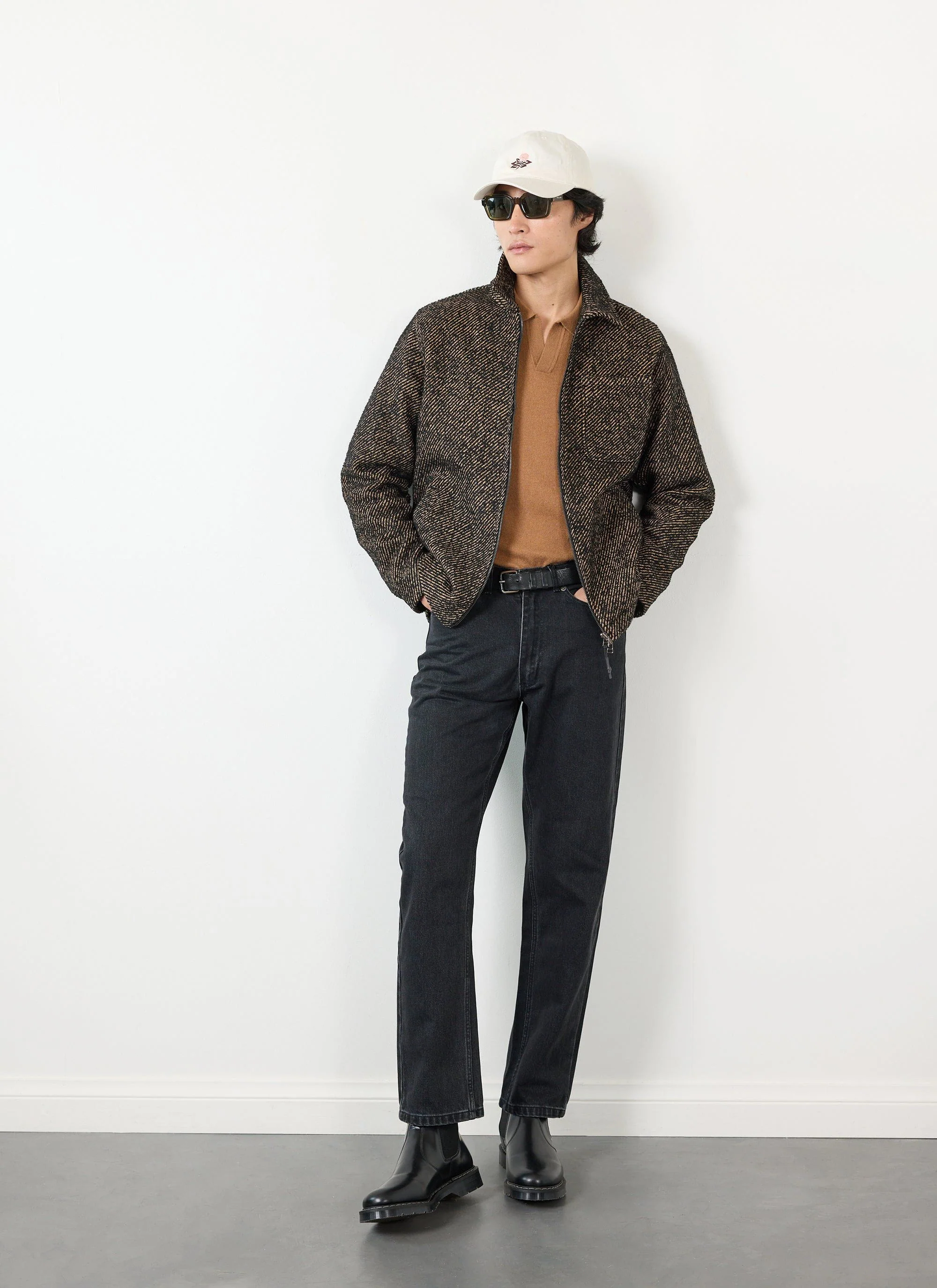 Zip Overshirt | Twill | Oak - Image 11